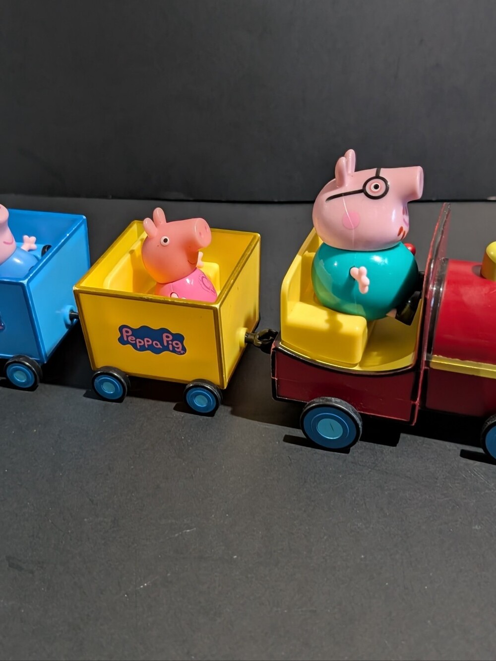 Peppa Pig On Grandpa Pig's Train Playset Sounds & Music Peppa George Father
